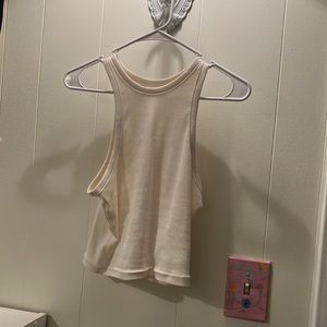 Cream Sleeveless Tank